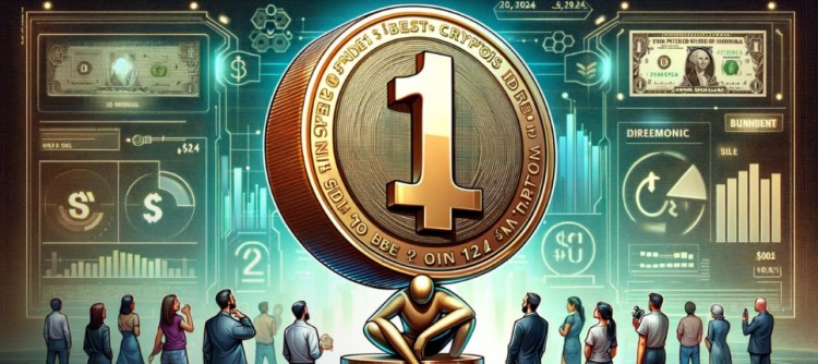 2024 年 1 美元以下最值得購買的 3 種加密貨幣