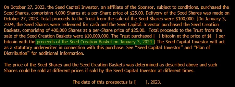 [加密360]貝萊德計劃為其現貨比特幣 ETF 注入 1000 萬美元；批準后不久即可啟動
