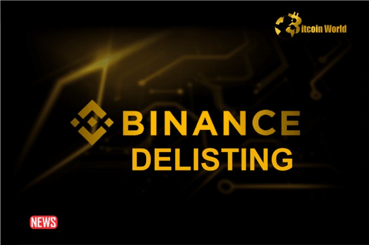 幣安將于 12 月 29 日下架 11 個加密貨幣交易對