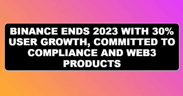 幣安2023年年終報告要點精煉版本