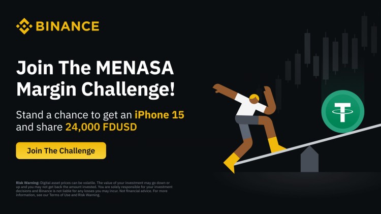 MENASA 保證金挑戰(zhàn)：完成任務(wù)即可獲得 iPhone 15 并分享 24,000 FDUSD 獎(jiǎng)勵(lì)