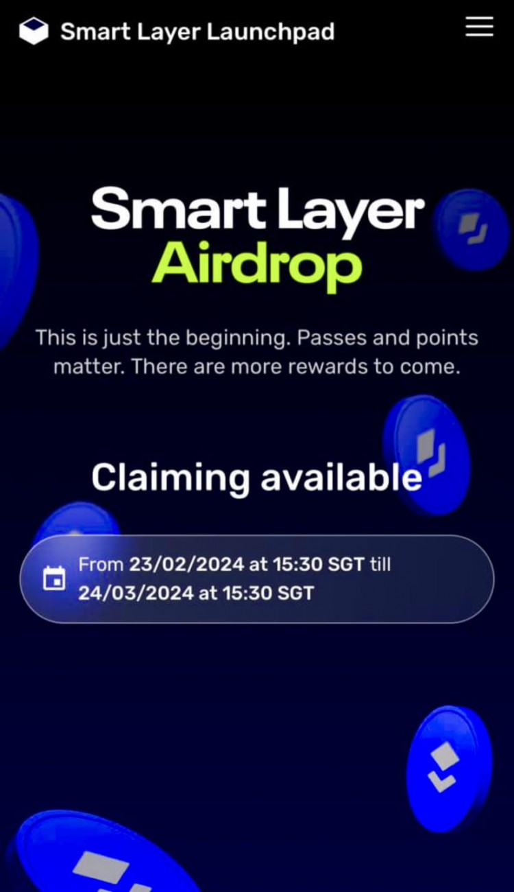 2024 年，您是否通過空投賺取了 10,000 美元？請記住 Smart Layer 0 美元成本空投