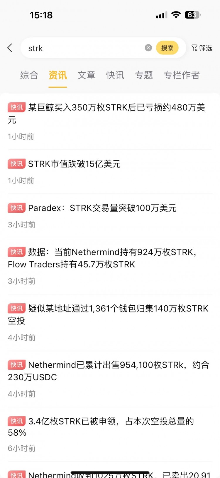 STRK炒新不炒舊看空投后的機會