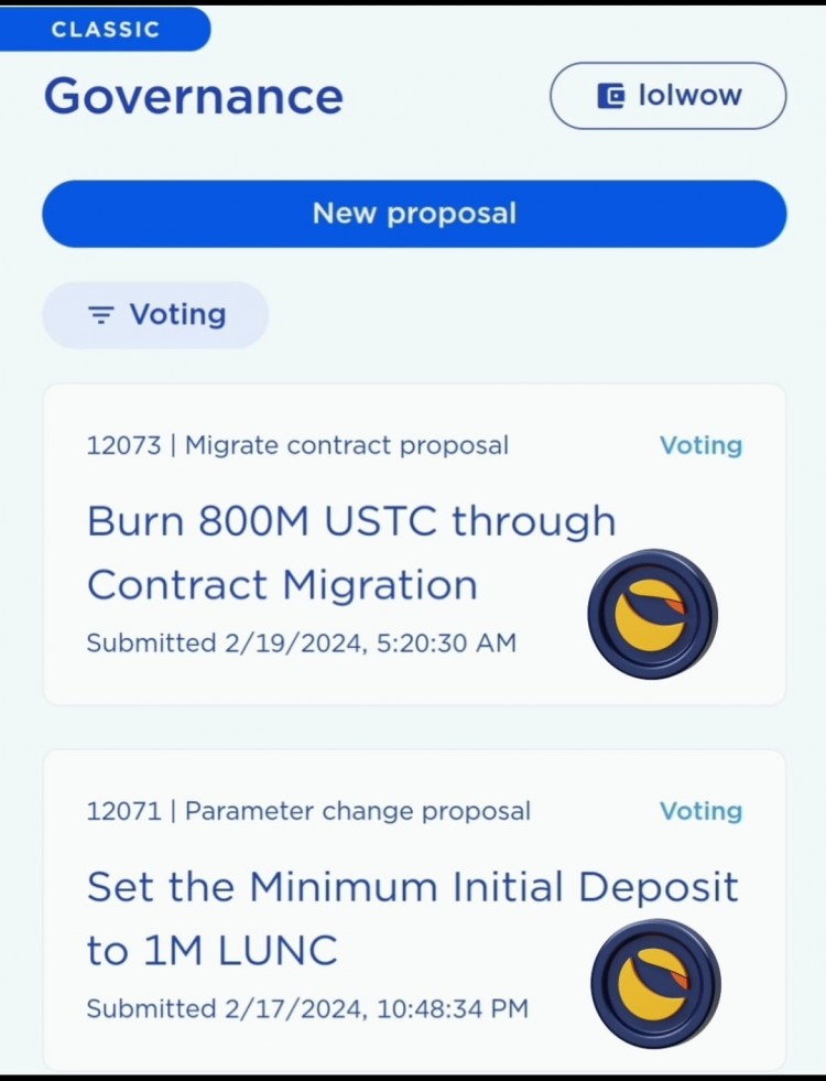 LUNC 社區達成新一輪成功