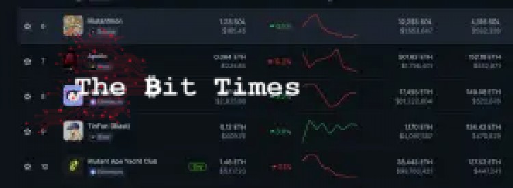 NFT正在流血但尚未死亡以下是本周最暢銷的10款NFT