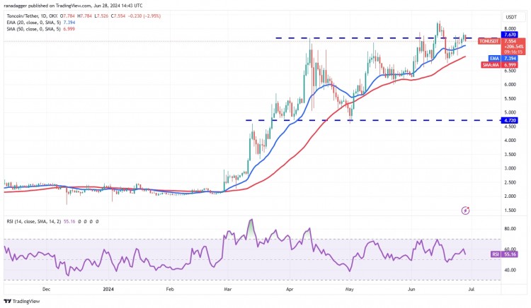 Toncoin 價(jià)格分析