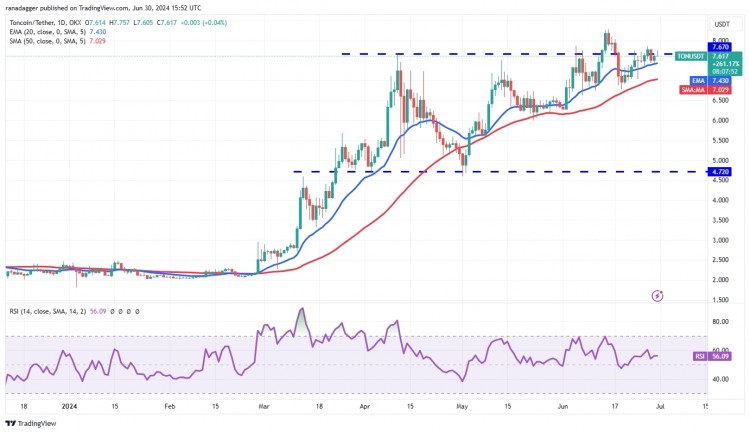 Toncoin 價(jià)格分析
