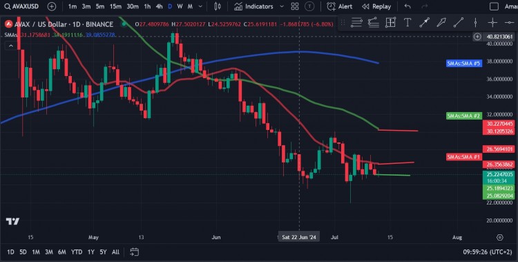 Avalanche（AVAX）價格分析